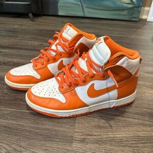 Nike Dunk High “Syracuse” size 10 women